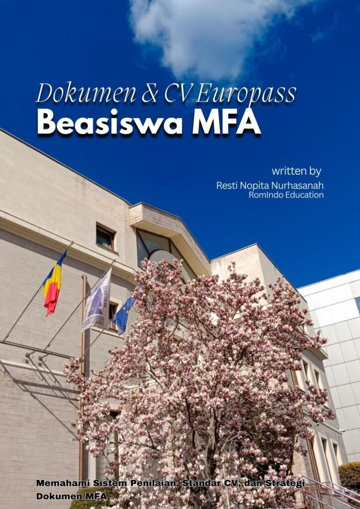 paket lengkap beasiswa mfa romania (3 e book series)