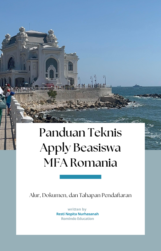 paket lengkap beasiswa mfa romania (3 e book series)