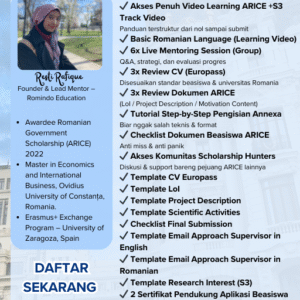 mentoring beasiswa arice – silver program (group)