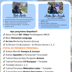 mentoring beasiswa arice (s1 s2)